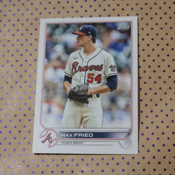 Max Fried #129 Baseball Card - Picture 1 of 2